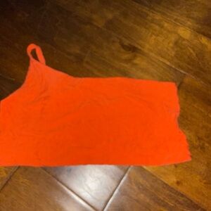 Old Navy Bright Orange Women's Swim Top